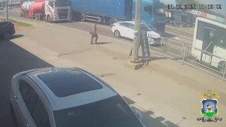 В Адыгее тягач переехал пожилую женщину.