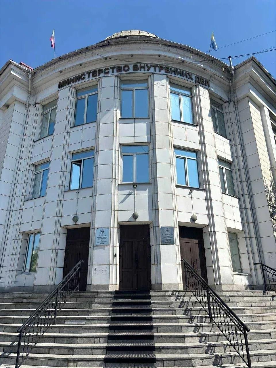 В МВД по Республике Тыва по выявленной в сети Интернет записи проводится...