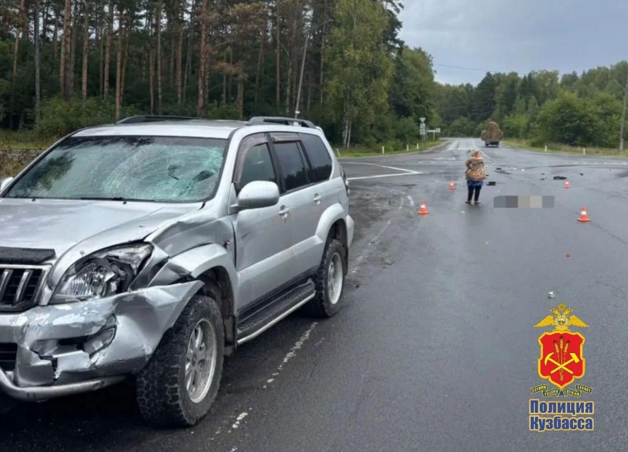 В Гурьевском округе в ДТП погиб 71-летний мопедист — возбуждено уголовное дело