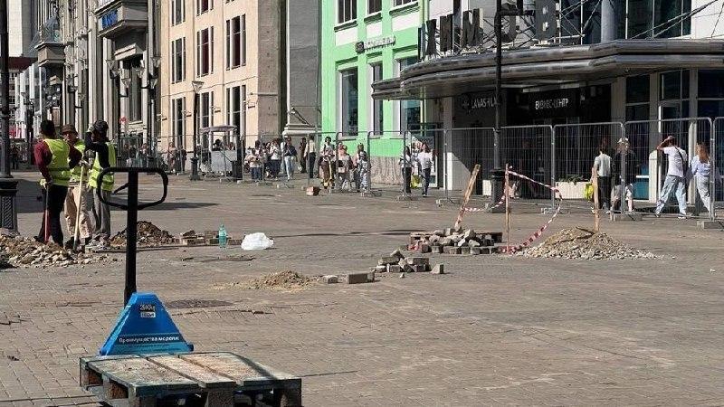 Подрядчика ремонта улицы Вайнера оштрафовали на 600 тысяч рублей Во время...