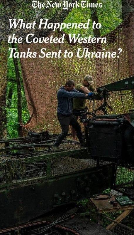 Западные танки за $10 млн простаивают в украинских лесах из-за дешёвых дронов. Бронетехника оказалась бессильна против БПЛА.