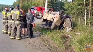 Пенсионерка погибла в аварии под Саянском, двое взрослых и ребёнок...