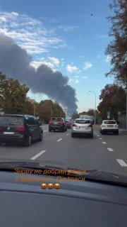 ВС РФ ударили по складам в Борисполе Киевской области: горит 
