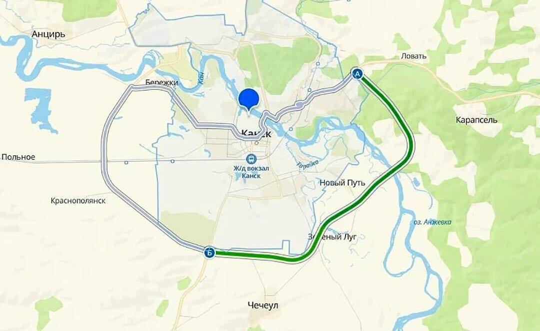 Южный обход Канска планируют достроить к ноябрю