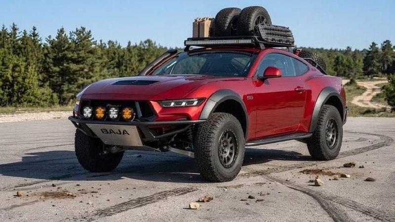 Лол, Ford готовит экстремальную версию Mustang Baja — это буквально кроссовер, созданный из культового спорткара.