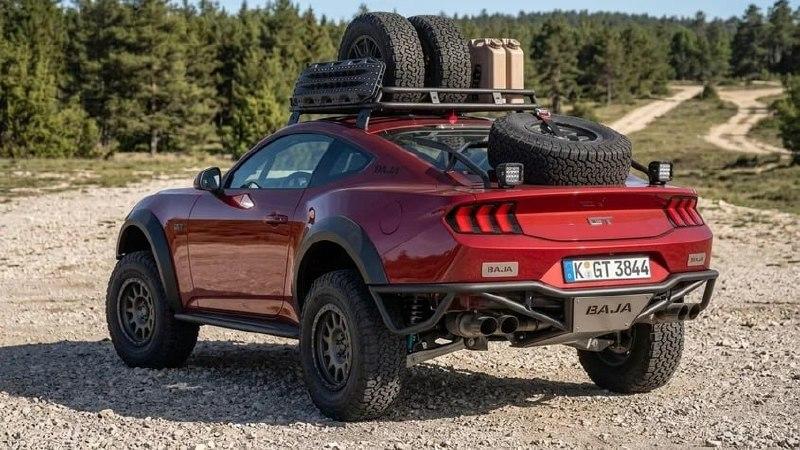Лол, Ford готовит экстремальную версию Mustang Baja — это буквально кроссовер, созданный из культового спорткара.