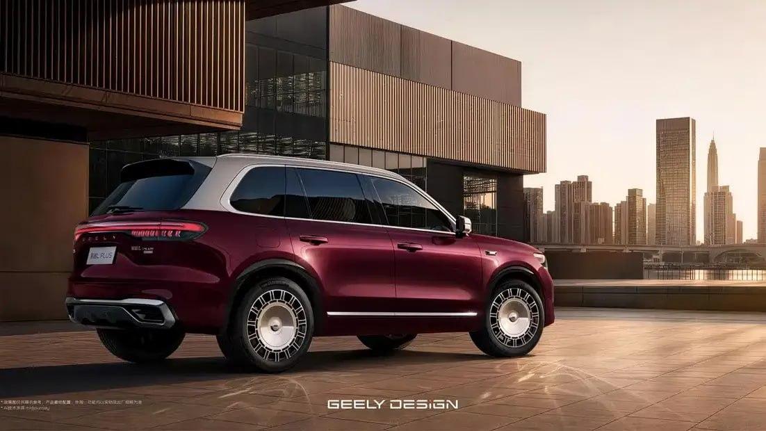 Geely показала огромный Monjaro Plus — кроссовер растянули почти до ПЯТИ метров.