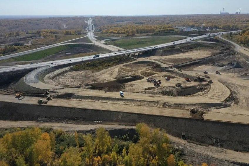 Восточный обход Новосибирска готов на 85% Первый этап Восточного обхода...