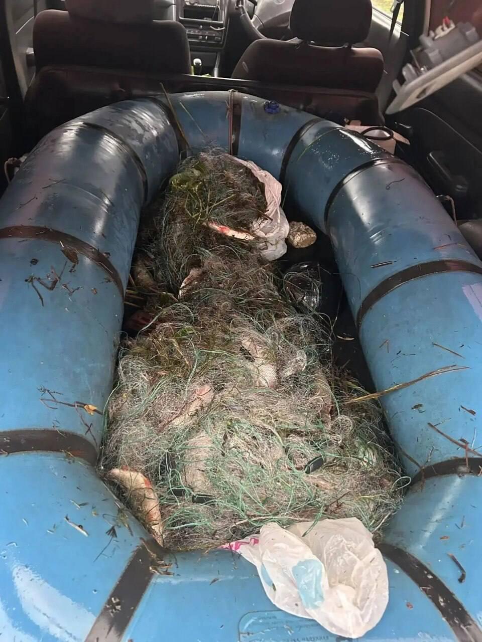 В Канске автоинспекторы задержали местного жителя с незаконным уловом В...