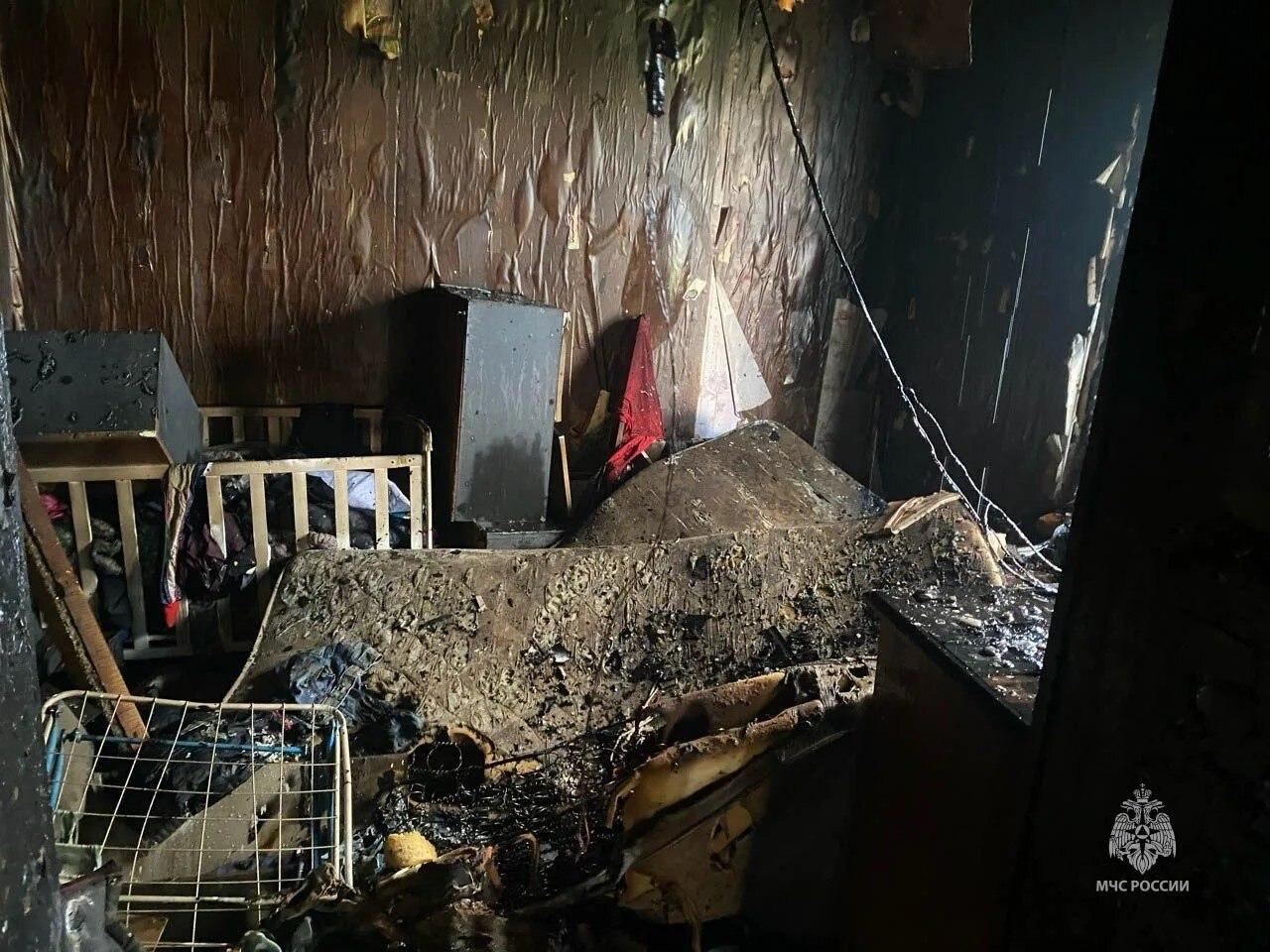 В Богучанском округе при пожаре пострадали двое детей В селе Пинчуга...
