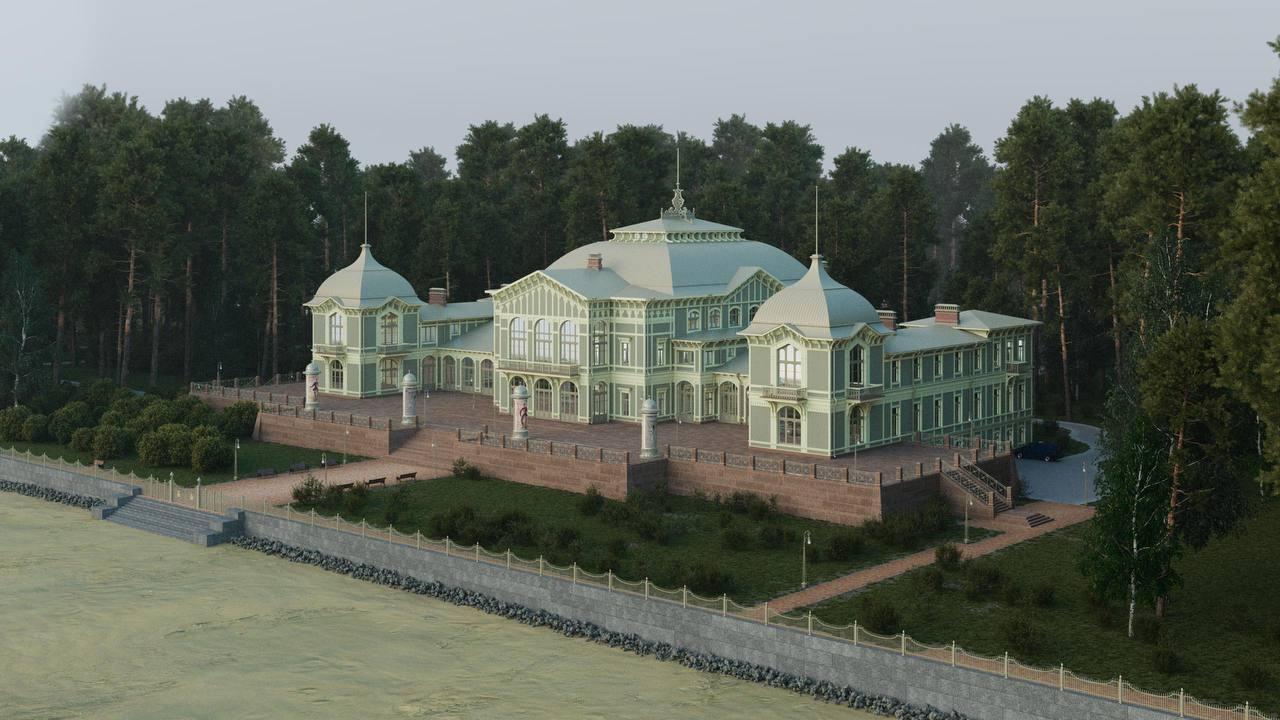 Исторический «Сестрорецкий курорт» готовят к открытию после реконструкции...