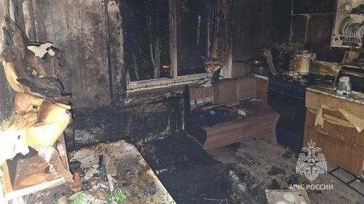 Трое детей спасены из огня