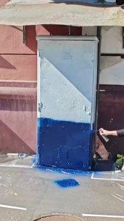 Новый расписной телефонный шкаф с Байкалом появился в Иркутске! Художник...