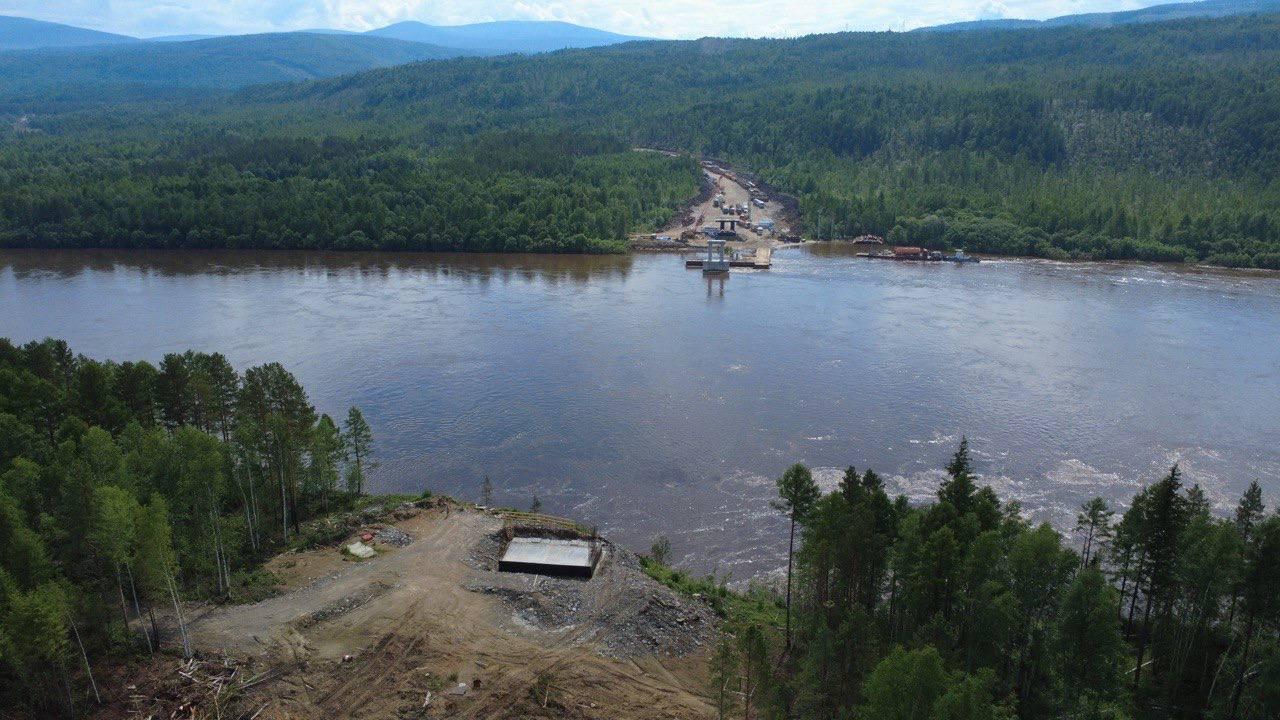 Новые дороги и мосты строят в Бодайбинском районе рядом с Сухим Логом. Сухой...