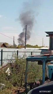 «Мы задыхаемся»: дым от сжигания скота идет прямо на дома в Котах и Бутырках...