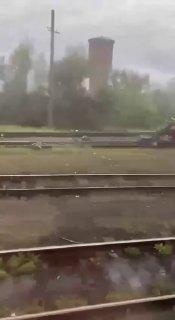 ❗️Борис Джонсон и высокопоставленные европейские чиновники чуть не попали под удар российского дрона