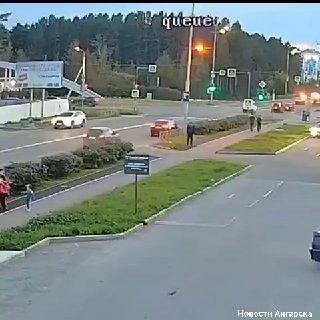 Смертельное лобовое ДТП с участием такси произошло в Ангарске