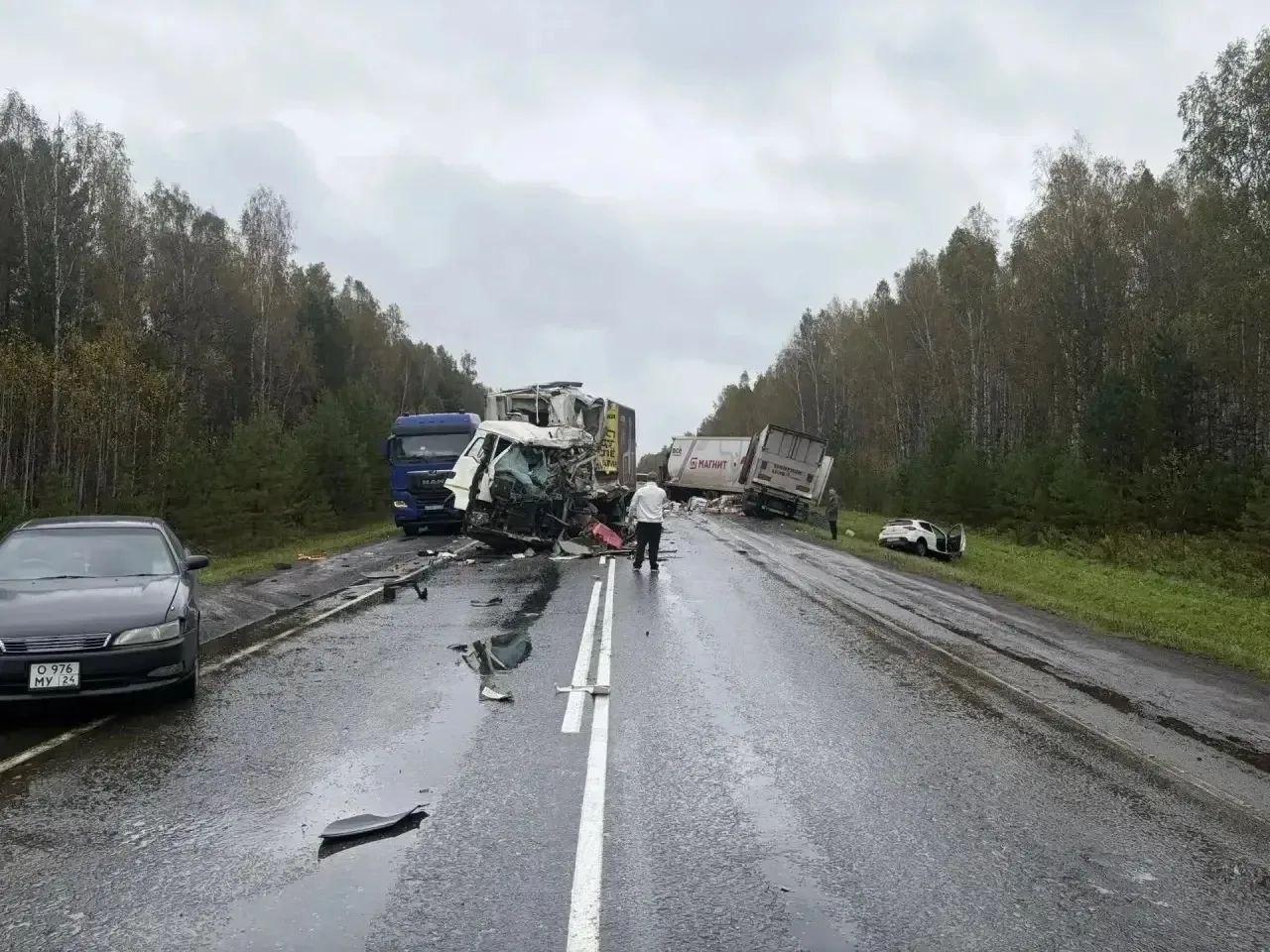 Два водителя погибли на трассе в Рыбинском округе Авария произошла сегодня...