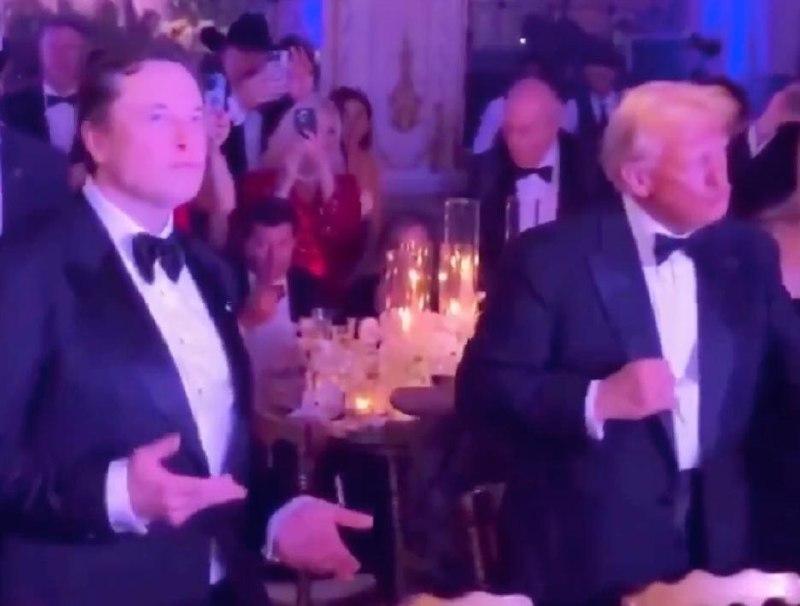 Илон Маск во время ужина с Трампом и Си сделал «сикс-севен».