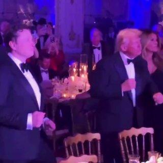 Илон Маск во время ужина с Трампом и Си сделал «сикс-севен».