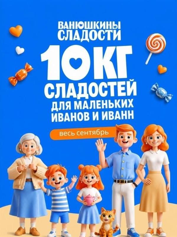 Россиянка решила устроить мощнейшие разборки с кондитерской из-за акции в 10 килограммов сладостей только для Иванов