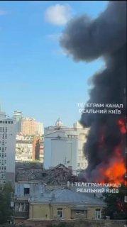 Ад в центре Киева: город под серией мощных прилетов