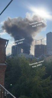 Ад в центре Киева: город под серией мощных прилетов
