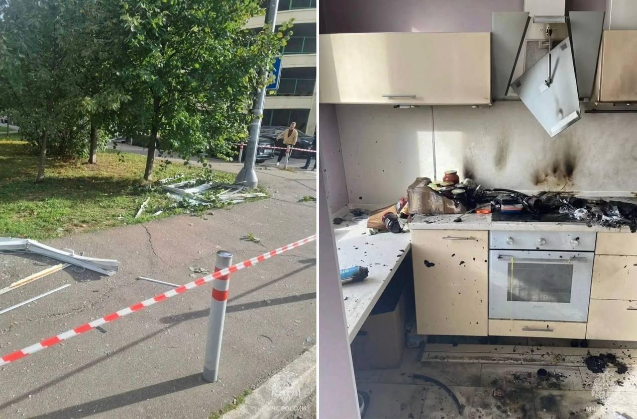 Кот взорвал квартиру в Одинцово, пока хозяев не было дома.