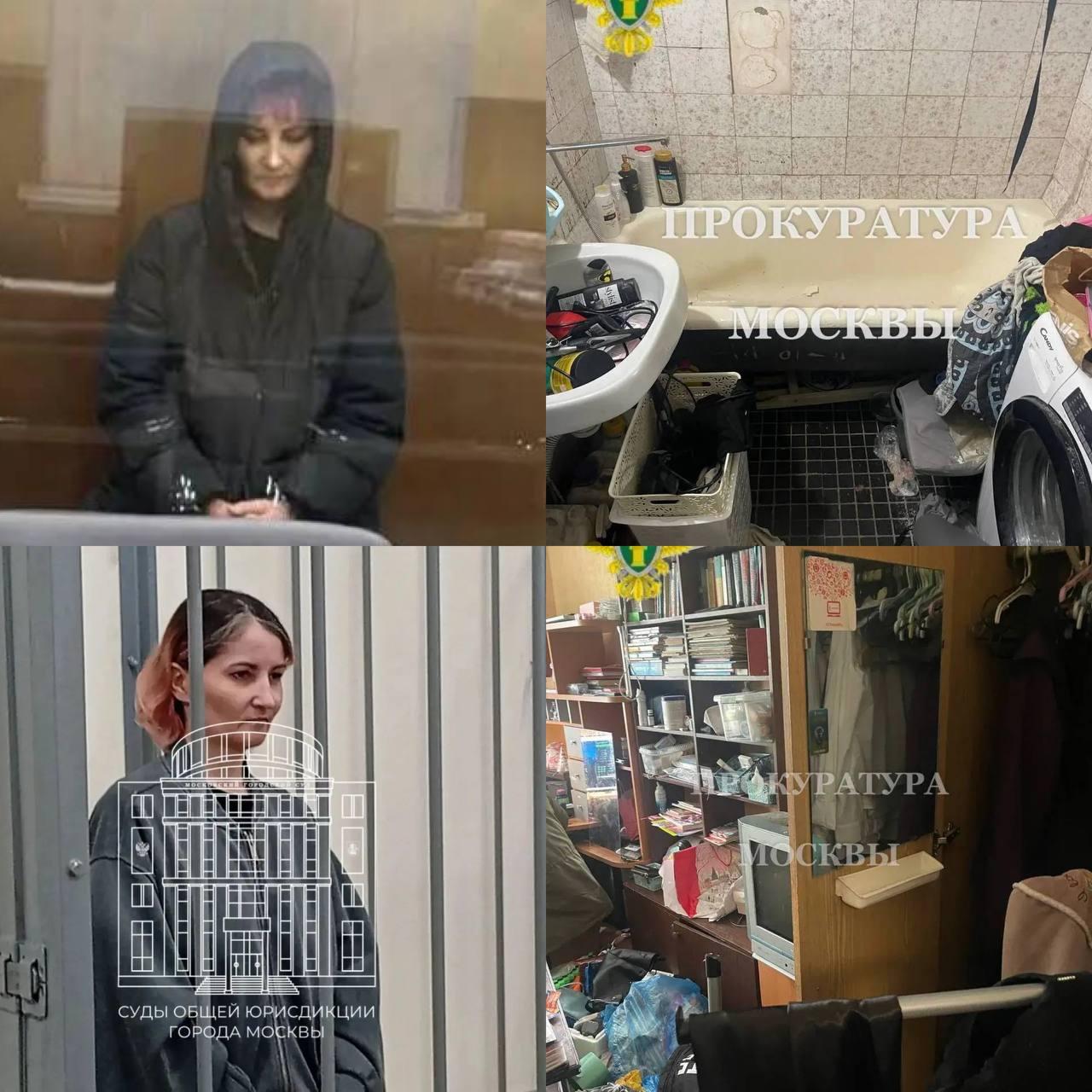 Москвичку приговорили к 17 годам колонии за убийство малолетнего сына в Братеево.