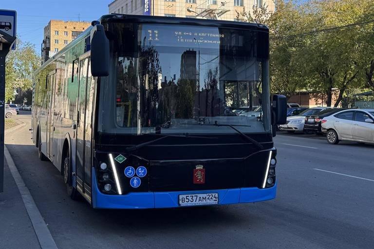 В Красноярске полностью перешли на газомоторные автобусы