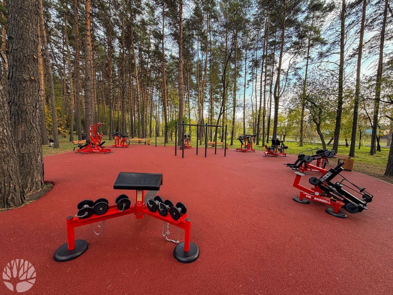 Спортзал под открытым небом появился в Первомайском парке. 🌇 Источник: ЧП...