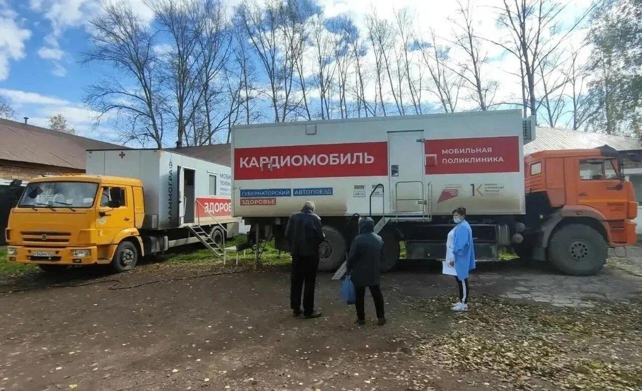 «Мобильная поликлиника» в октябре посетит три округа Красноярского края В...