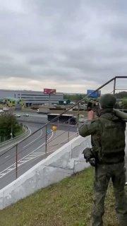 Заявлено, что на кадрах сбитие дрона из ПЗРК «Игла» в Московском регионе