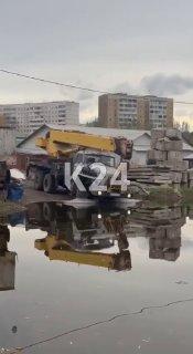 СНТ «Черёмушки-1» опять топит. Вода стала прибывать как только её перестали...