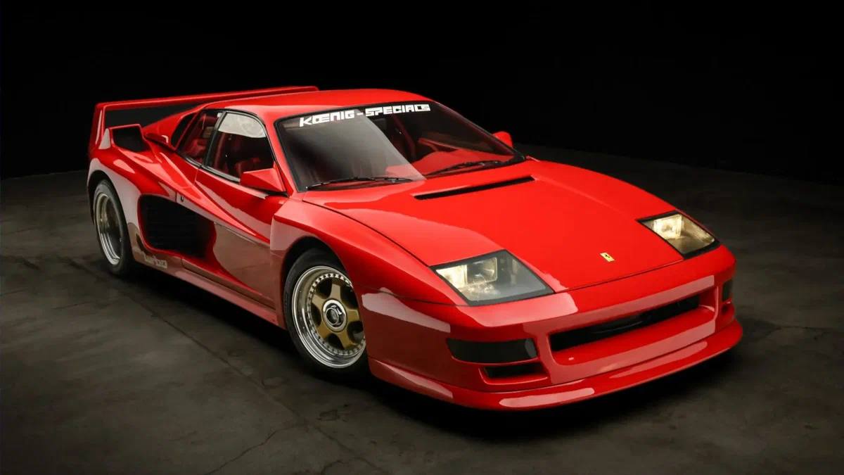 За раритетную 1000-сильную Ferrari Testarossa от...