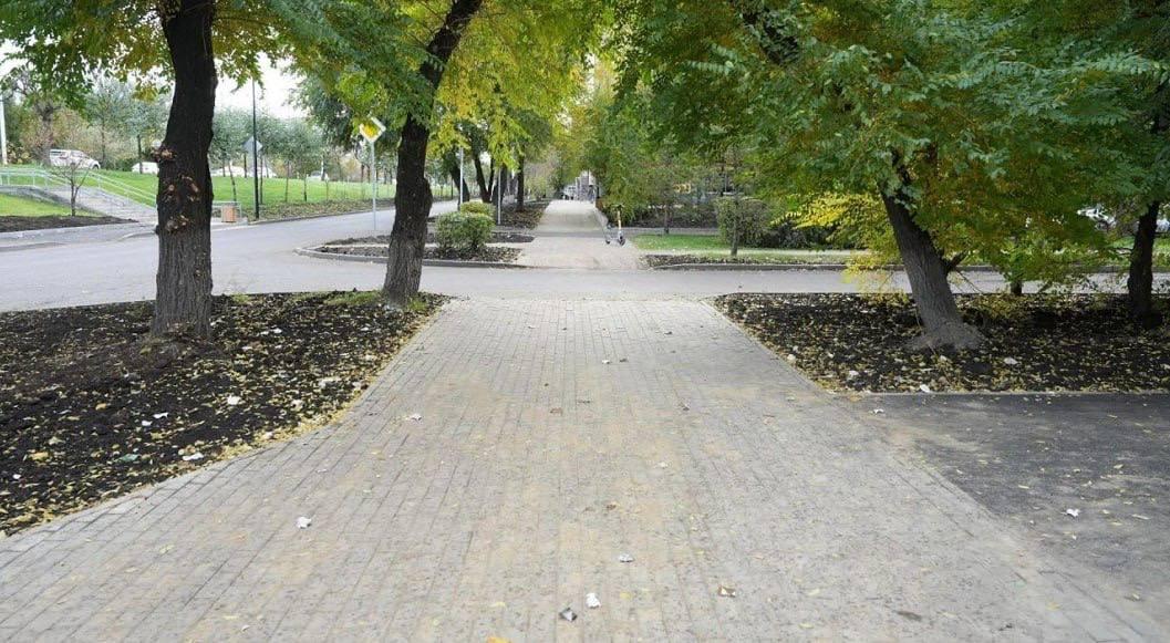 Вдоль Красраба благоустроили почти километровый участок. Работы выполнены на...
