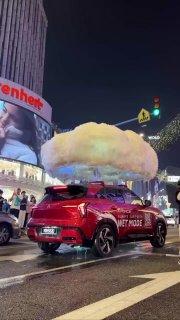 Mitsubishi вывел на улицы кроссовер с персональным облаком