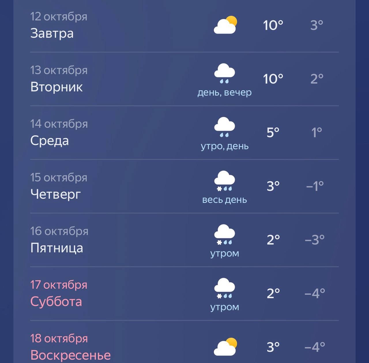 Похолодание, дождь и снег принесет следующая неделя в Красноярск! 🌇 Источник:...