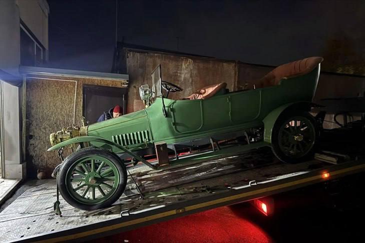 В Новосибирске воссоздали уникальный лимузин «Руссо-Балт» 1912 года