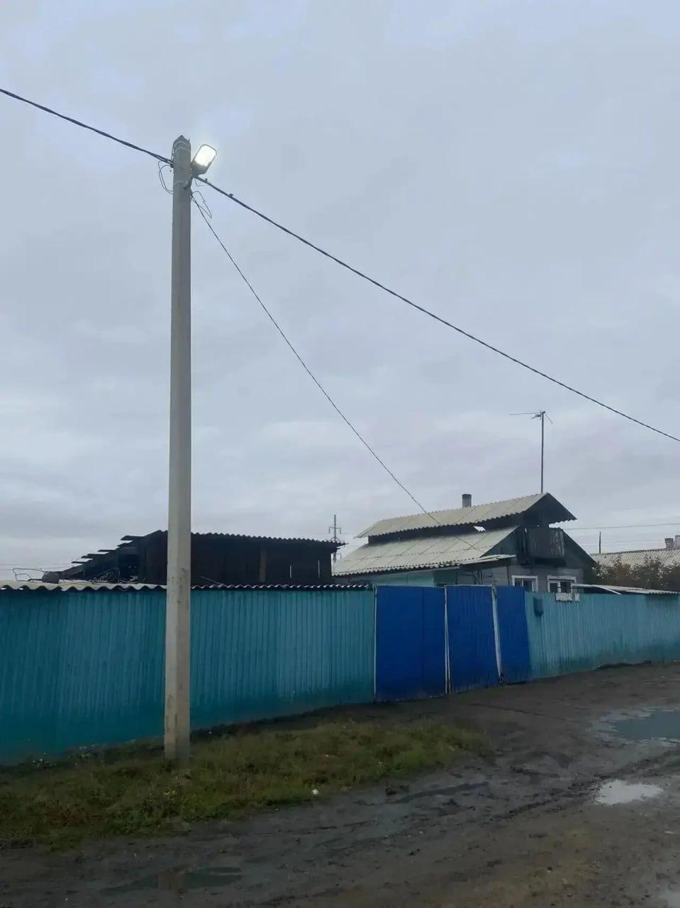 В Кызыле восстановили уличное освещение