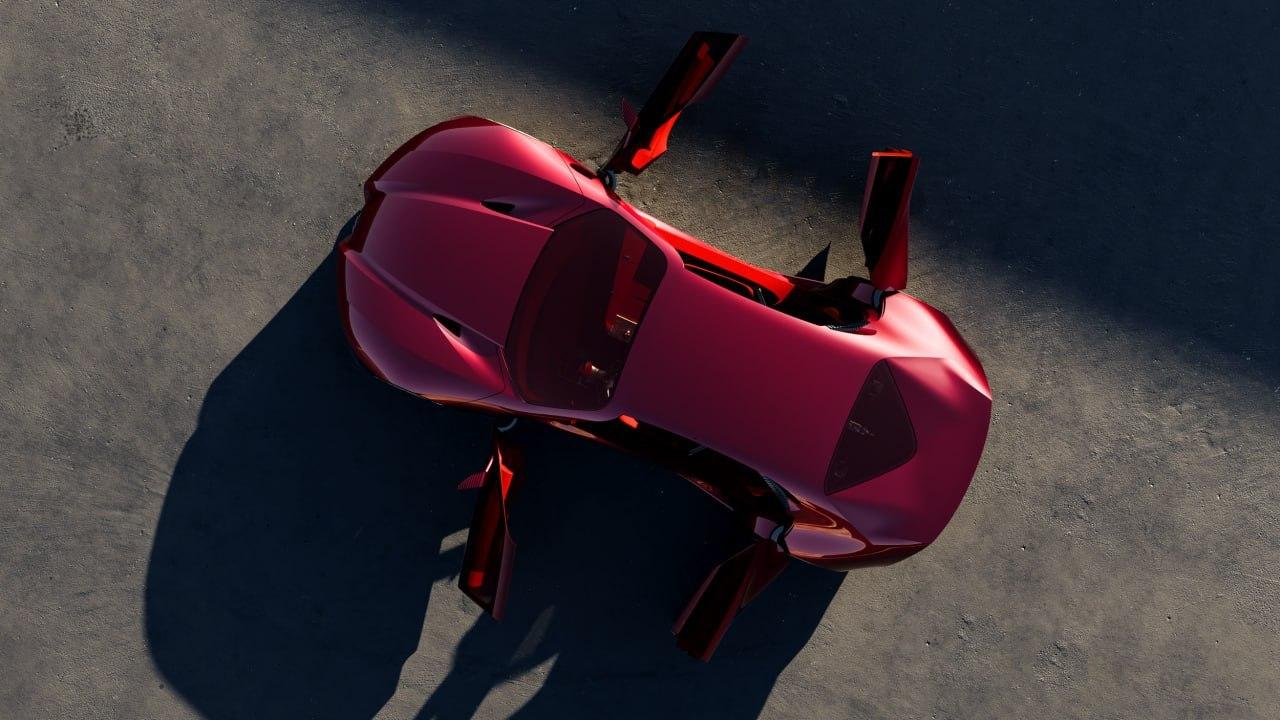 Alfa Romeo показала гранд-турер с дверями в стиле Rolls-Royce