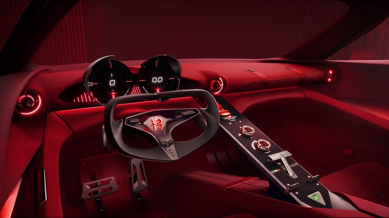 Alfa Romeo показала гранд-турер с дверями в стиле Rolls-Royce