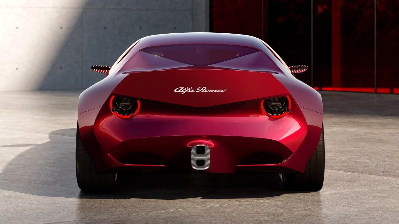 Alfa Romeo показала гранд-турер с дверями в стиле Rolls-Royce