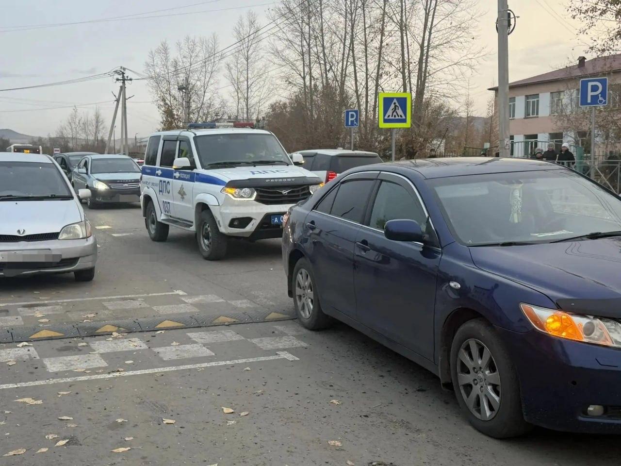 В Каа-Хеме водитель Toyota Camry сбила 10-летнюю девочку на пешеходном переходе