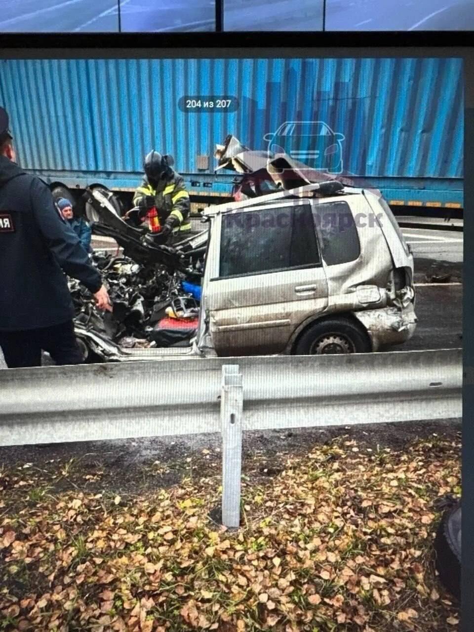 В ДТП на трассе «Сибирь» в Рыбинском округе погиб водитель легковушки...