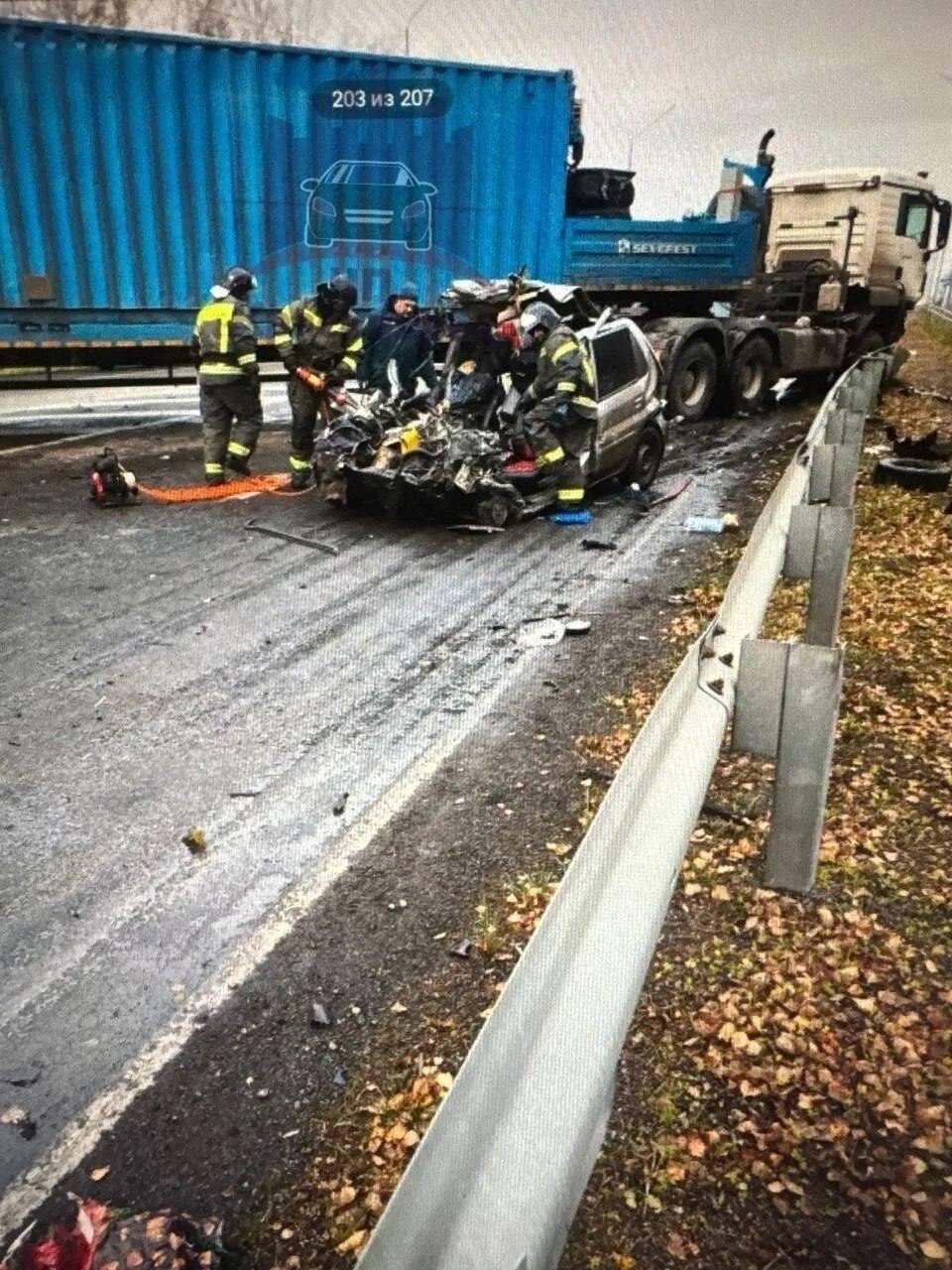 В ДТП на трассе «Сибирь» в Рыбинском округе погиб водитель легковушки...