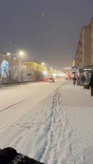 Зима официально наступила в Норильске.