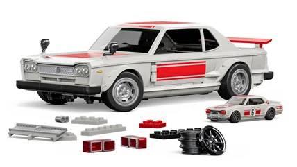 Легендарный Nissan Skyline 2000 GT-R теперь можно купить за $60 — правда, в масштабе 1:16 и из 833 деталей.