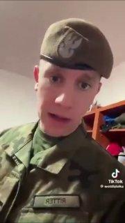 В Польше прямо во время прямого эфира арестовали бывшего военного, который критиковал армию.