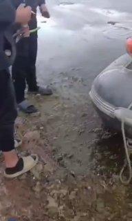 Ты что, смеёшься ещё? Тебе смешно? Зачем ты человека топил? Он убежал не от...